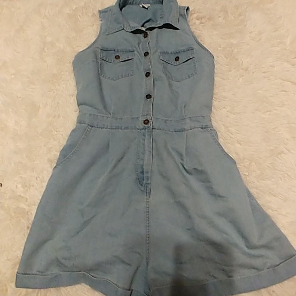 NWOT Forever 21 Blue Romper